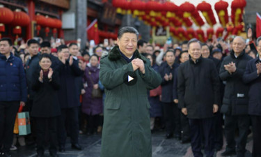 习近平向全国各族人民致以新春祝福