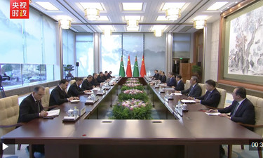 独家视频丨习近平：我愿同你共商合作大计 推动中土关系像汗血宝马一样马不停蹄 一马当先