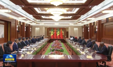 习近平同塞内加尔总统法耶会谈