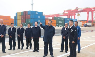 学习·知行 改革为人民｜助力“通道经济” 总书记关注“数智”港口建设