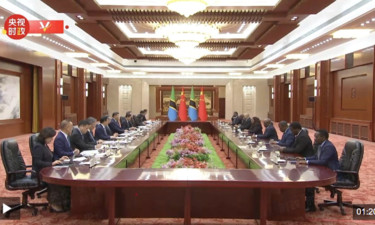 独家视频丨习近平会见坦桑尼亚总统：将中坦关系打造成中非关系和“全球南方”合作的样板