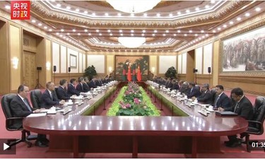 独家视频丨习近平会见孟加拉国总理：构建新时代中孟命运共同体
