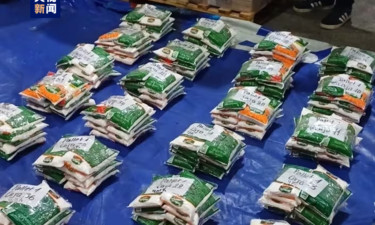 巴拉圭海关查获近1.6吨毒品 价值五千万欧元