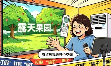 主播喊热要开空调，网友才知“果园”是假的，消保委怒批：侵犯消费者知情权