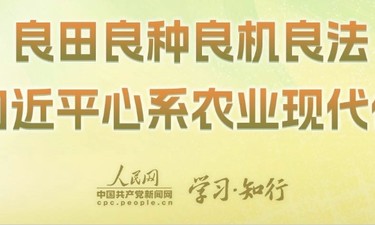 学习·知行：改革为人民丨良田良种良机良法 习近平心系农业现代化