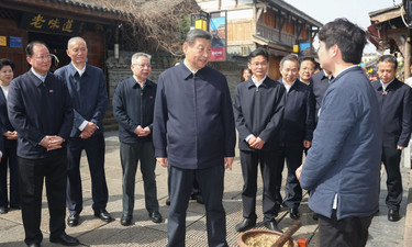 图集｜习近平在湖南常德市考察调研