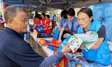 来宾市象州县马坪镇：圩日禁毒宣新风，全民防毒筑平安