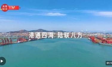 习近平山东行丨港通四海、陆联八方——走进日照港