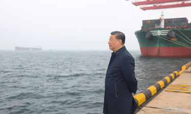 习近平在山东日照市考察调研