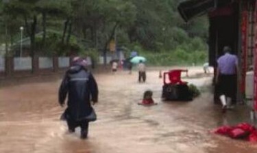韩国暴雨已致33人死亡、10人失踪