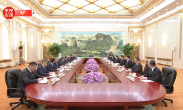独家视频丨习近平：期待在天津同各成员国领导人会面 共商上海合作组织发展大计