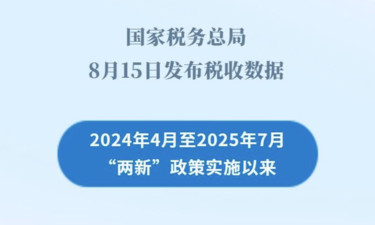 税收数据显示：“两新”政策带动企业采购与居民消费明显增长