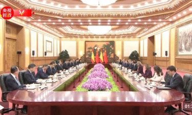 獨(dú)家視頻丨習(xí)近平：歡迎費(fèi)利佩六世國王 你曾多次訪華 是中國人民的好朋友