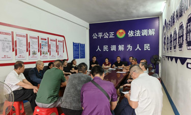 桂乡新风丨“水沟”填平引纠纷，“拉尺”定界化干戈