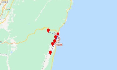 台湾花莲县海域发生6.0级地震