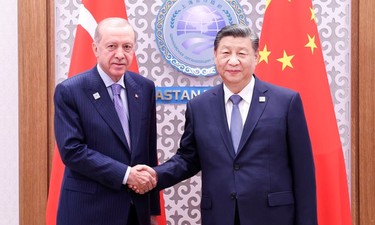 习近平会见土耳其总统埃尔多安