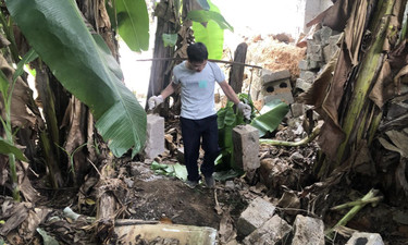 桂林市荔浦市邻里纠纷积怨多年，村辅警挑砖一朝解