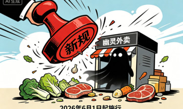 你点的外卖来自“幽灵店铺”吗？新规6月1日施行：无堂食店铺须显著标识