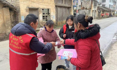 贺州市富川瑶族自治县：节后送法进家庭 法治与安全入民心