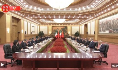 独家视频丨习近平同意大利总统马塔雷拉会谈