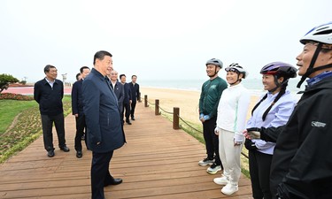一见·城市绿道上的为民情怀