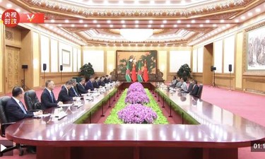 独家视频丨习近平：多米尼克是中国在加勒比地区的好朋友 好伙伴
