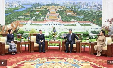 独家视频丨习近平会见泰国国王：2022年我对泰国进行访问 共同引领中泰关系掀开新篇章