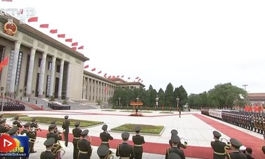 习近平同越共中央总书记、国家主席苏林会谈