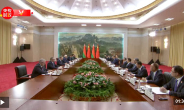 独家视频丨习近平：中白两国人民曾并肩战斗 共同为粉碎军国主义和法西斯主义作出重大历史贡献