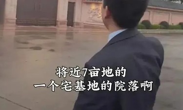 村干部非法占有60亩土地私盖高楼别墅？当地通报