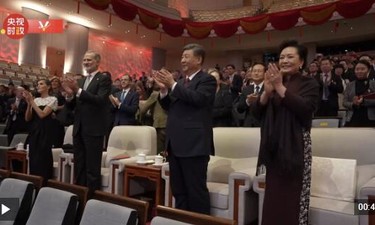 独家视频丨习近平夫妇同西班牙国王费利佩六世夫妇一同观看音乐会