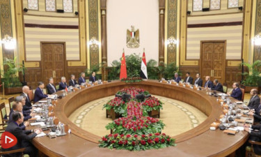 习近平同埃及总统塞西会谈