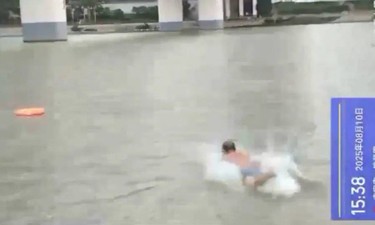 生死瞬间！南宁一女孩从桃源桥跳下，他们果断出手