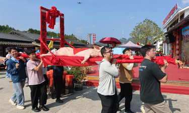 南丹163名驻村工作队员在农民丰收节上化身“农耕推荐官”：手机成了新农具，直播成了新农活