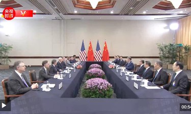 独家视频丨习近平会见美国总统：多为当前动荡不安的世界 注入确定性 提供正能量