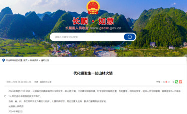 突发！贵州长顺山火，3人遇难