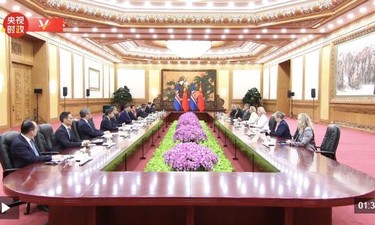 独家视频丨习近平：中国和冰岛都积极倡导性别平等 愿推动全球妇女事业得到新发展